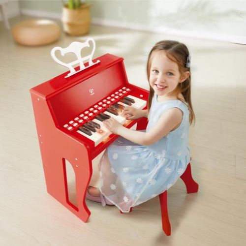 cumpără Jucărie muzicală Hape E0630 Pian electric cu lumini și taburet în Chișinău 