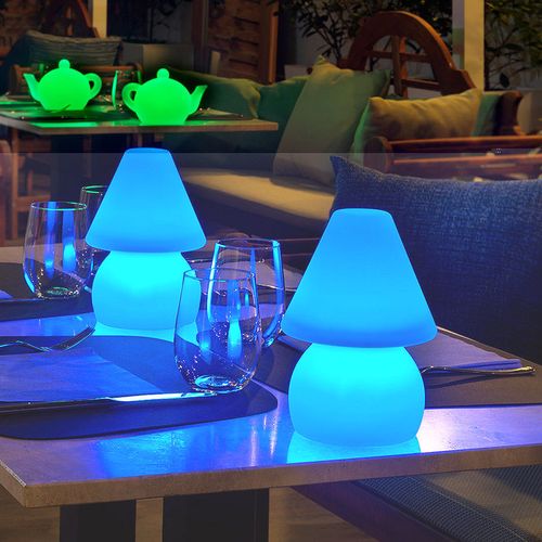 cumpără Lampa de masa decorativa LYXO MY LIGHT RGB with batteries Rgbw led kit LA330-U00001-019 (Lampa de masa decorativa de exterior cu iluminare RGBW) în Chișinău 