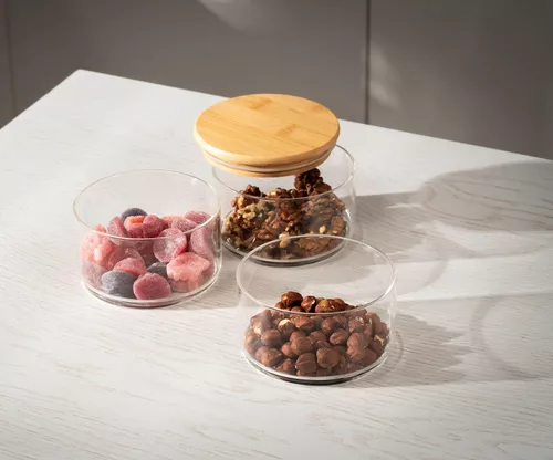 купить Контейнер для хранения пищи Ardesto AR1203CB Midori 3 buc 400ml в Кишинёве 