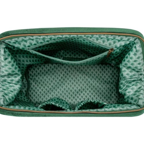 купить Несессер/косметичка Pip Studio 51.274.175 Cooper Cosmetic Purse Extra Large Velvet Quiltey Days Green Green в Кишинёве 