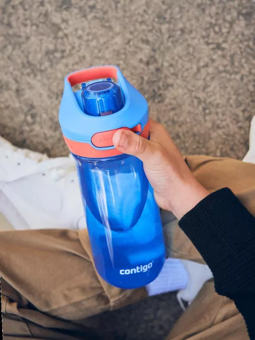 купить Бутылочка для воды Contigo Jessie Autopop PP Blue Poppy 420ml в Кишинёве 