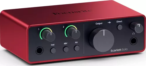 cumpără DJ controller Focusrite Scarlett Solo 4th Gen în Chișinău 