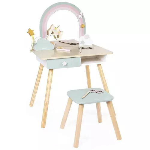 cumpără Set de mobilier pentru copii Djeco J06464 Masuta toaleta Unicorn în Chișinău 