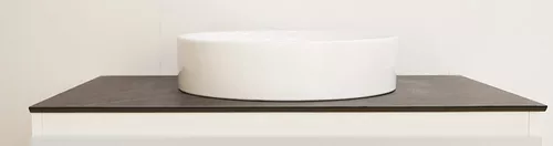 cumpără Blat pentru lavoar Bayro Wings 900x520 панель CrownLam 12мм grey stone în Chișinău 