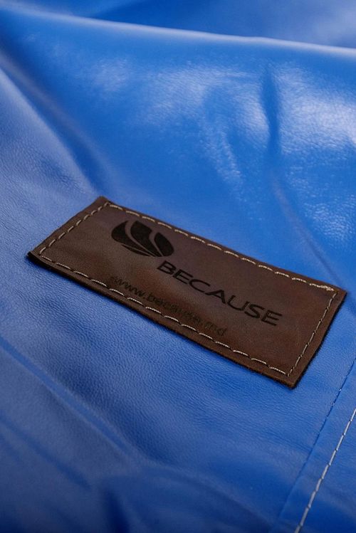 купить Кресло-мешок Because Original Blue (95x95x120cm) в Кишинёве 