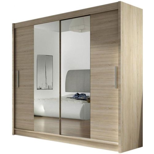 купить Шкаф Mirjan London II 180x215x57 Sonoma Oak в Кишинёве 