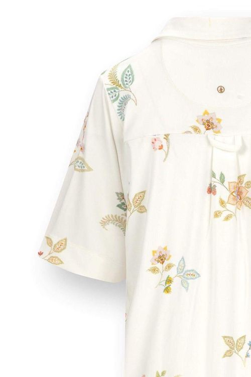 купить Домашний текстиль Pip Studio 51.504.596 Dewi Short Sleeve Nightdress Blossom Chique White XXL White в Кишинёве 