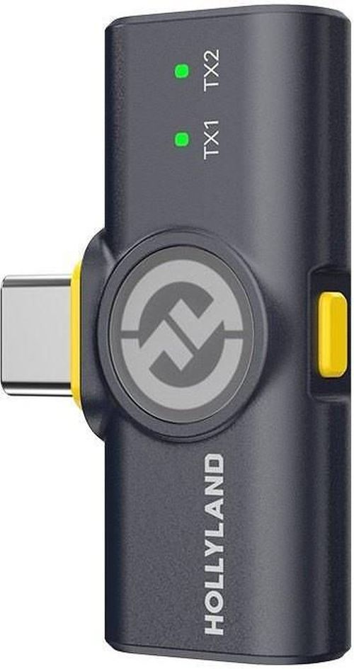 купить Микрофон Hollyland Lark M2 with USB-C Plug / (Duo,Shine Charcoal) в Кишинёве 