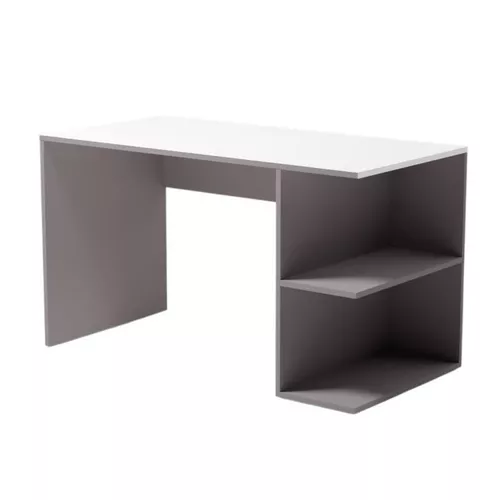 cumpără Masă de birou Smartex (10002) Comp 100cm Alb+Grafit în Chișinău 