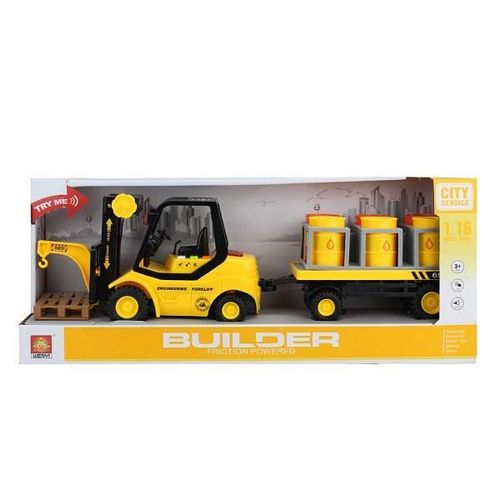 купить Машина Wenyi 690A-2 1:16 Motostivuitor cu fricțiune cu remorcă в Кишинёве 