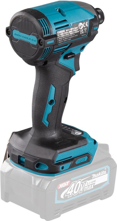 купить Гайковерт Makita TD003GA201 Masina de insurubat cu impact 1/4" 210nm XGT 40V Max 2x2Ah в Кишинёве 