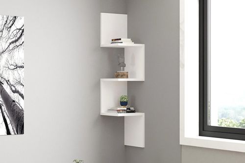 купить Полка декоративная Trendy Zikzak-alb (GTR005491) в Кишинёве 