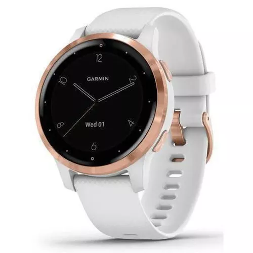 купить Фитнес-трекер Garmin Vivoactive 4S White/Rose Gold E.EU (010-02172-23) в Кишинёве 