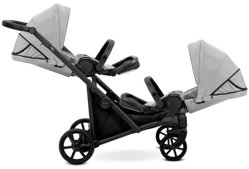 cumpără Сărucior pentru copii Kunert Carucior pentru gemeni Brav Duo Black (BD-01) în Chișinău 