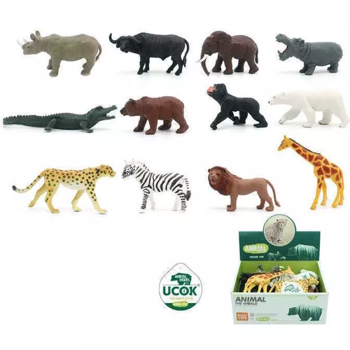 cumpără Jucărie Richi R16 /29(R12/18) (51129) animale set 12 buc. (24K)(G6) în Chișinău 