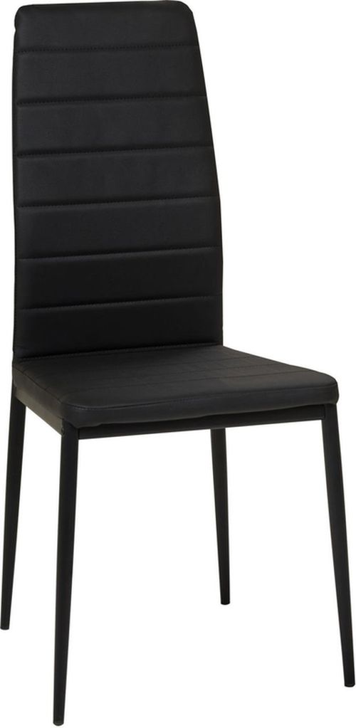 cumpără Scaun Nowystyl Sicilia rama grafit, piele negru în Chișinău 