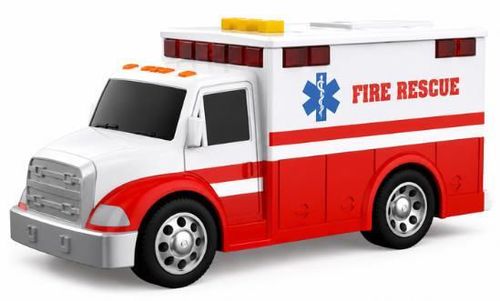 cumpără Mașină Wenyi WY1134A-3 1:32 Set vehicule de salvare cu fricțiune (lumini/sunete) în Chișinău 