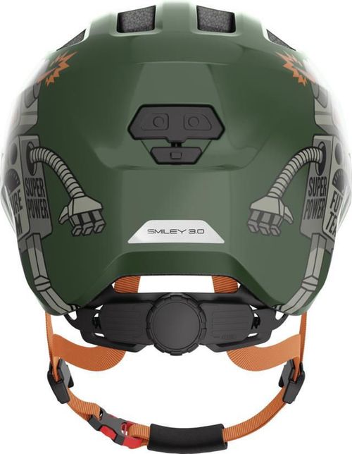 купить Защитный шлем Abus Smiley 3.0 green robo S в Кишинёве 
