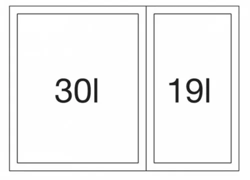 cumpără Coș de gunoi Blanco Select II 60/2 (526203) în Chișinău 