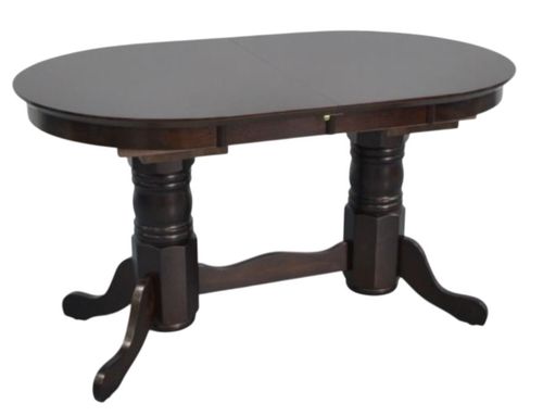 купить Комплект стол и стулья Evelin di Costacurta стол HV-31N Chocolate + 4 стула Gloria Chocolate/Brown в Кишинёве 