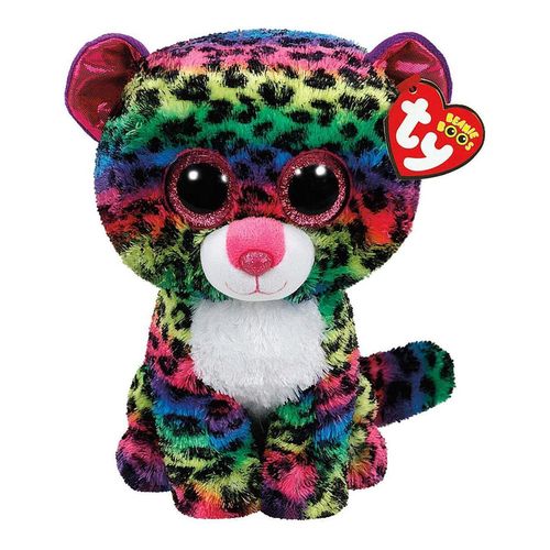купить Мягкая игрушка TY TY37074 DOTTY multicolor leopard 24 cm в Кишинёве 