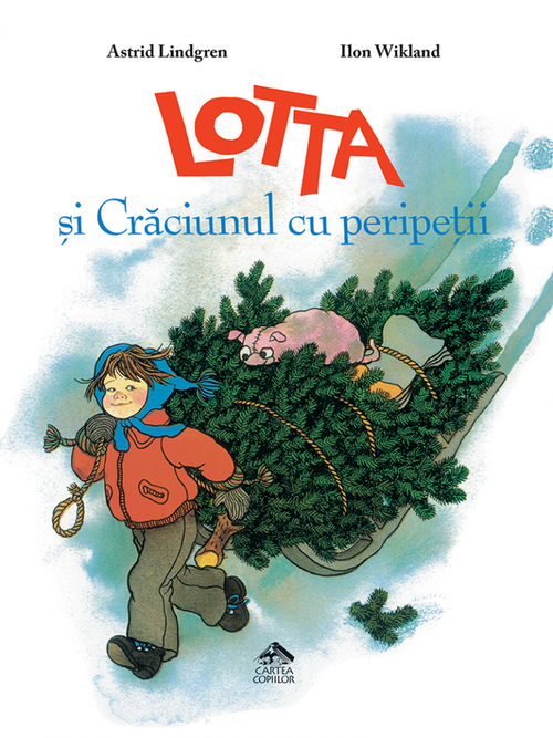 купить Lotta și Crăciunul cu peripeții - Astrid Lindgren ilustrații de Ilon Wikland в Кишинёве 