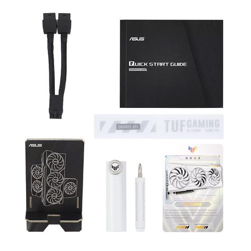 cumpără Placa video ASUS TUF-RTX4070TIS-O16G-WHITE-GAMING, White Color, GeForce RTX4070 Ti SUPER 16GB GDDR6X, 256-bit, GPU/Mem speed 2670/21Gbps, PCI-Express 4.0, 2xHDMI 2.1/3xDisplay Port 1.4a (placa video/видеокарта) în Chișinău 