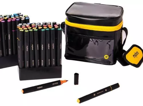 cumpără Set de creație Mideer MD4243 Set markere pe bază de ulei cu 2 capete, 80 de culori în Chișinău 