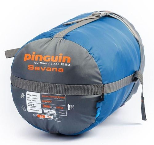 cumpără Sac de dormit Pinguin Savana 185 blue R în Chișinău 