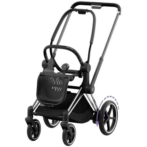 cumpără Accesorii pentru cărucior Cybex 521002357 Cadru pentru carucior e-Priam RBA Chrome Black Chrome în Chișinău 