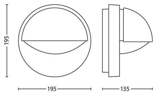 cumpără Aplică exterior Philips 915002145706 JUNE 42 Вт în Chișinău 