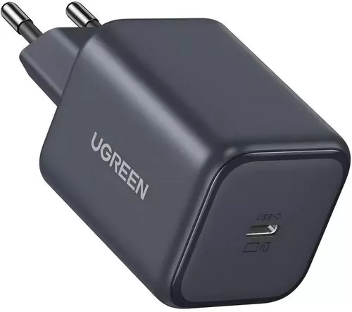 купить Зарядное устройство сетевое Ugreen 65052 GaN Charger 1xType-C 45W X524, Black в Кишинёве 