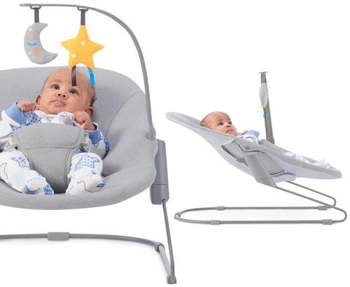 купить Детское кресло-качалка KinderKraft CALMEE KBCALM00GRY0000 grey в Кишинёве 