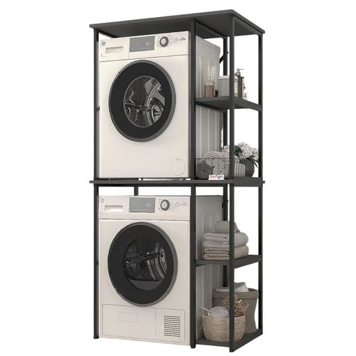 cumpără Accesoriu pentru baie Bofigo Стеллаж для стиральной машины 12-38-08 Anthracite în Chișinău 