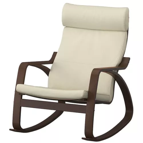 купить Кресло Ikea Poang (Maro/Glose Ecru) balansoar в Кишинёве 