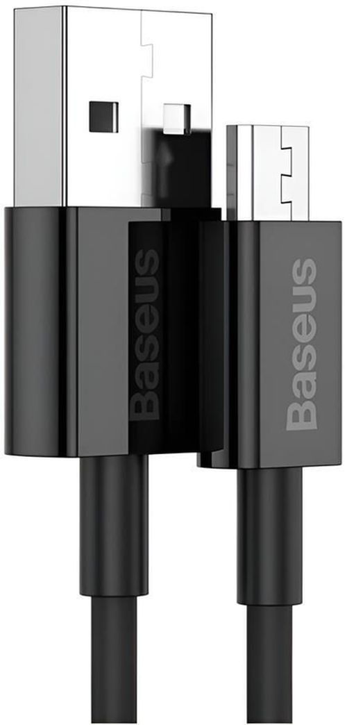 cumpără Cablu telefon mobil Baseus CAMYS-A01 USB to Micro USB 2A 2m Superior Series, Black în Chișinău 