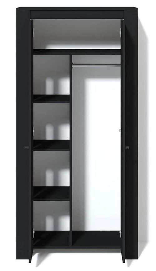 cumpără Dulap Fabrik Home Belfort 950x1970x506 Черный ясень în Chișinău 