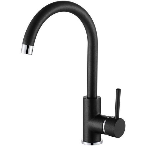 купить Смеситель кухонный Helika-AquaSanita 5523-601 SABIA Black metallic в Кишинёве 