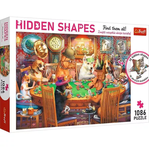 cumpără Puzzle Trefl 107494 Puzzle 1000. Hidden ShapesGame night în Chișinău 