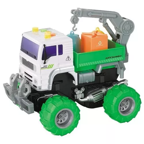 cumpără Mașină Wenyi 523C 1:20 Инерционный Мусоровоз - Внедорожник în Chișinău 