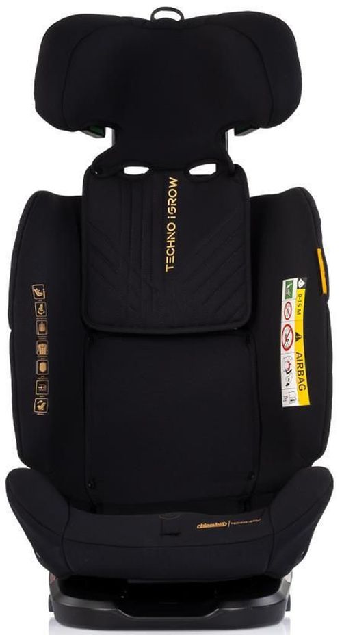 cumpără Scaun auto Chipolino STKTHG02601NO I-Size 40-150cm Isofix 360 Techno iGrow noir în Chișinău 