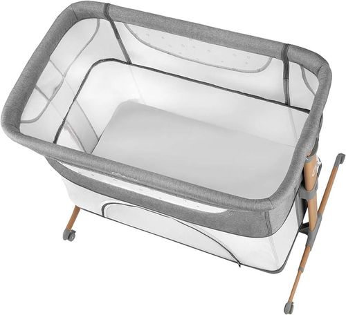 cumpără Țarc MoMi Smart Bed 4 in 1 - gray în Chișinău 