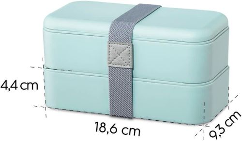 cumpără Container alimentare Xavax 181595 Lunch box 2-piece leak-proof 500ml în Chișinău 