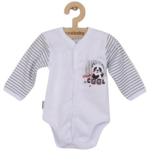 купить Детская одежда New Baby 35685 боди на кнопках Panda 62 (3-6m) в Кишинёве 