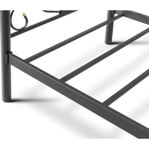 купить Кровать детская Evger R-50 двухъярусная 90x200cm Black (без матраса) в Кишинёве 