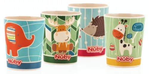 купить Стакан Nuby ID5618 Чашка Bamboo&Maize 270мл 12м+ в Кишинёве 