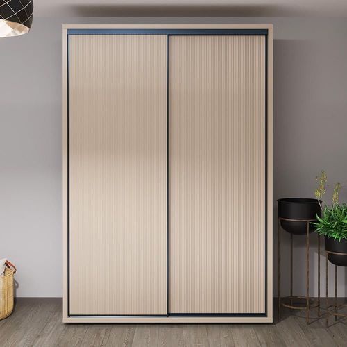 cumpără Dulap Bayro Murano 1600x2300x600 серый камень, купе (606208) în Chișinău 