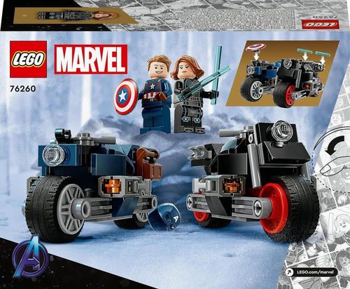 купить Конструктор Lego 76260 Black Widow & Captain America Motorcycles в Кишинёве 