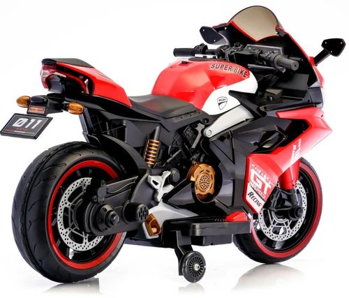 cumpără Mașină electrică pentru copii Richi (56782) Motocicleta rosie pe acumulator pentru copii (011) în Chișinău 