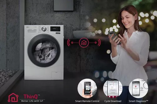 cumpără Mașină de spălat frontală LG F71P12WHS în Chișinău 